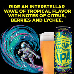Sierra Nevada Cosmic Little Thing Hazy Double IPA Craft Beer 19.2oz Can