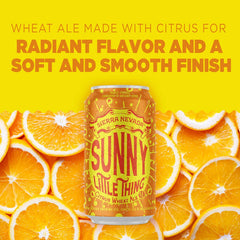 Sierra Nevada Sunny Little Thing Citrus Wheat Ale Craft Beer