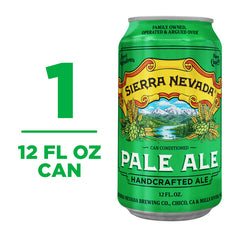 Sierra Nevada Pale Ale Craft Beer 12oz Can