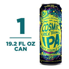 Sierra Nevada Cosmic Little Thing Hazy Double IPA Craft Beer 19.2oz Can