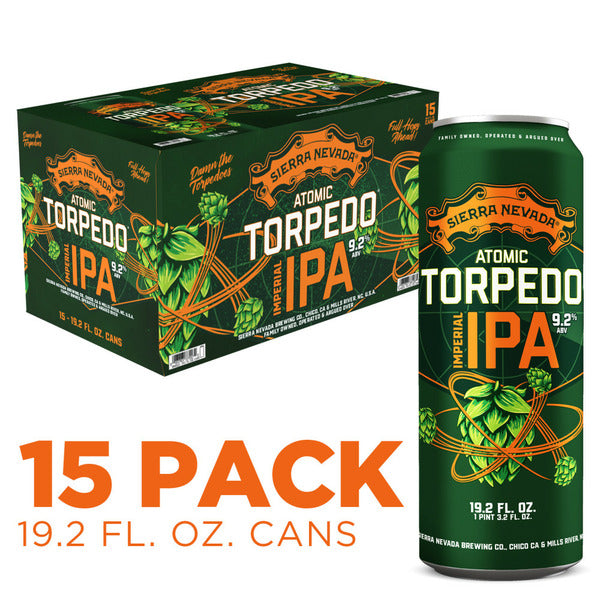 Sierra Nevada Atomic Torpedo West Coast Juicy Imperial IPA Craft Beer