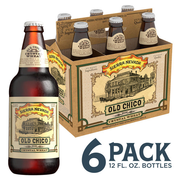 Sierra Nevada Old Chico Crystal Wheat Craft Beer 6 Pack 12oz Bottles