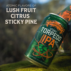 Sierra Nevada Atomic Torpedo West Coast Juicy Imperial IPA Craft Beer 19.2oz Can