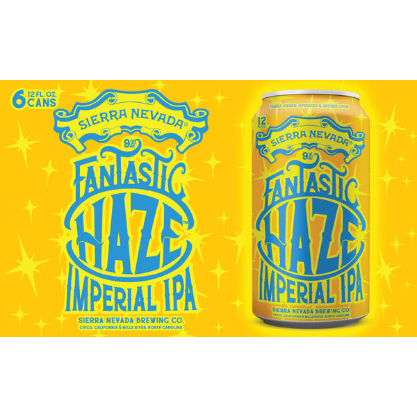 Sierra Nevada Fantastic Haze Imperial IPA Craft Beer